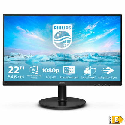 Écran Philips 221V8 21,5" LED VA Flicker free 50-60  Hz