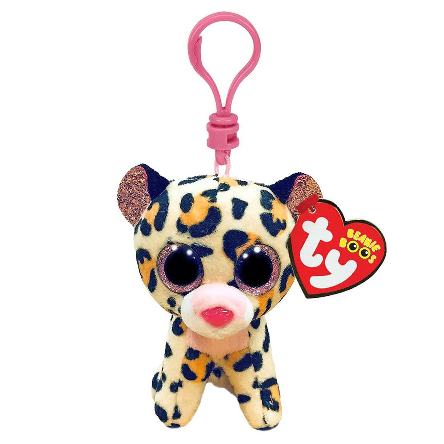 Ty Beanie Boo's Clip Livvie Leopard, 7cm 2007532