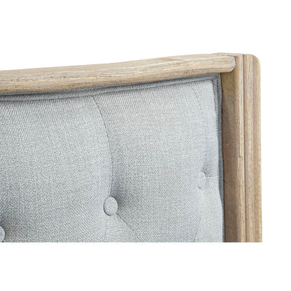 Tête de lit DKD Home Decor Gris Naturel Gris clair Bois Bois d'hévéa 180 x 10 x 120 cm