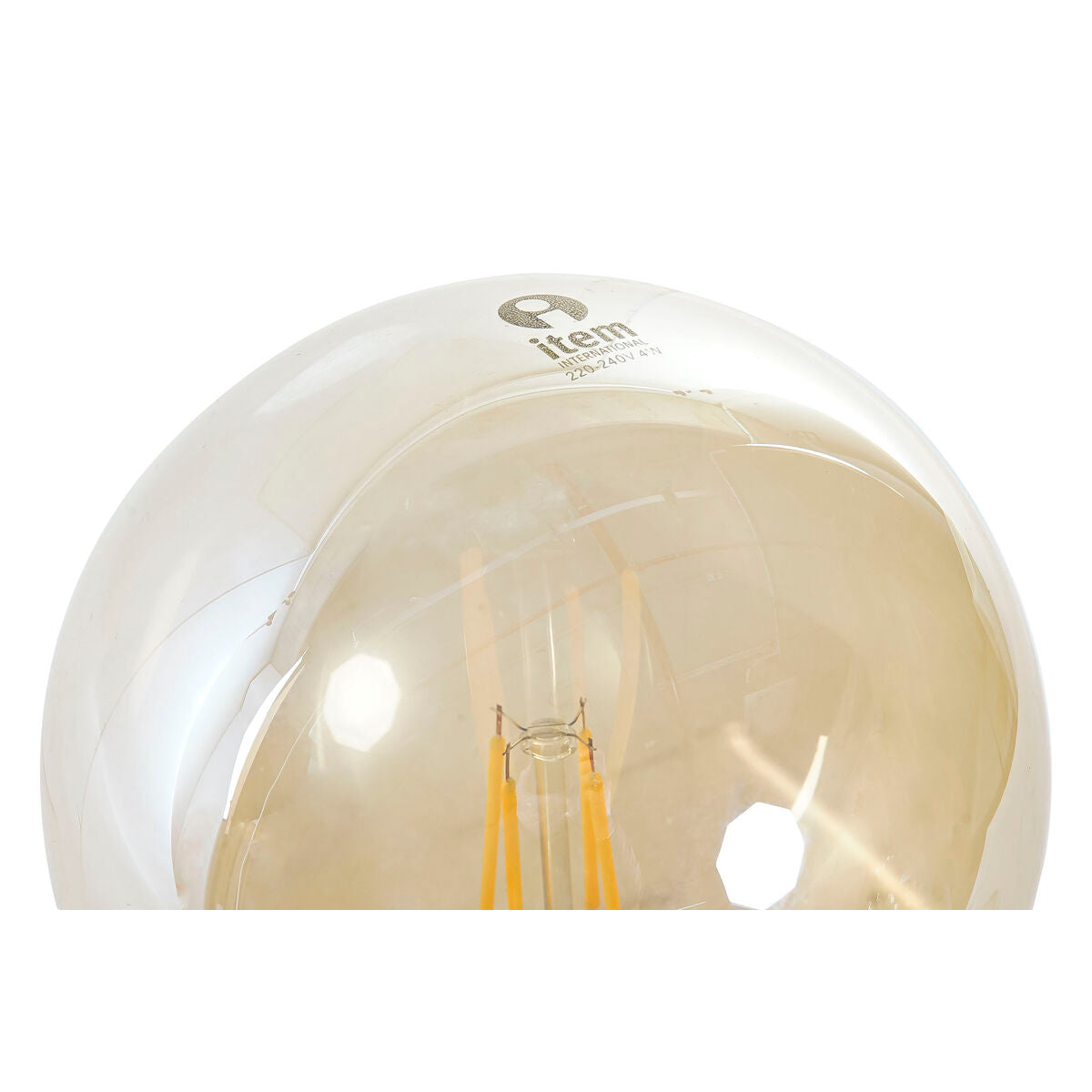 Lampe LED DKD Home Decor E27 A++ 4 W 450 lm Ambre 12,5 x 12,5 x 18 cm