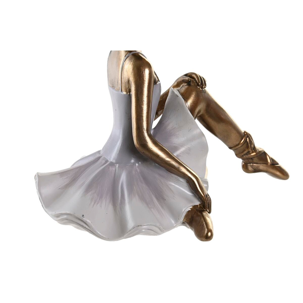 Figurine Décorative DKD Home Decor 19 x 13,5 x 17,5 cm Rose Lila Danseuse Classique Romantique (2 Unités)