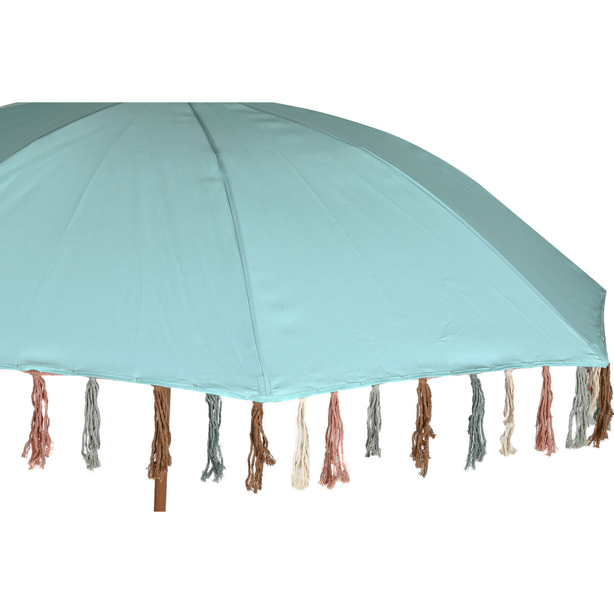 Parasol DKD Home Decor Acier Aluminium Bleu ciel (180 x 180 x 190 cm)