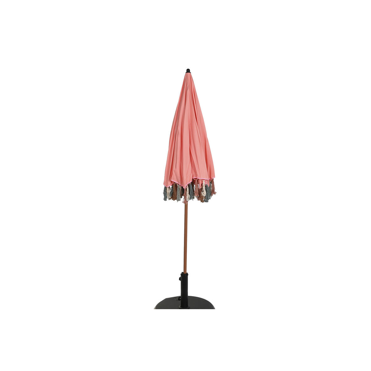 Parasol DKD Home Decor Acier Corail Aluminium (180 x 180 x 190 cm)