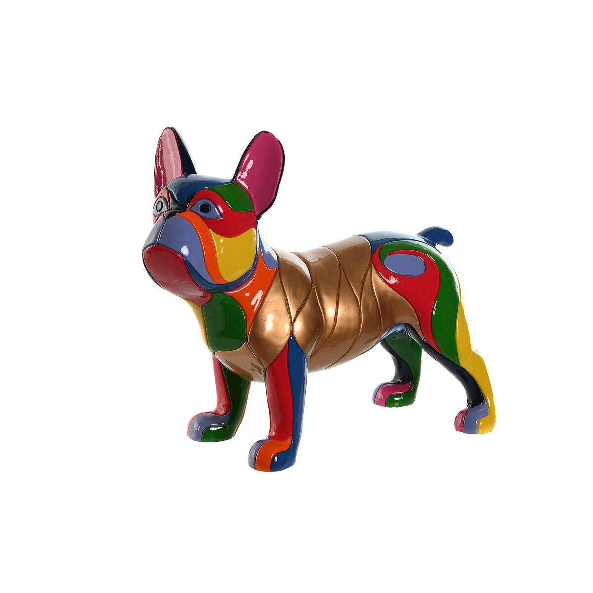 Figurine Décorative Home ESPRIT Multicouleur Chien 44 x 19 x 35,5 cm