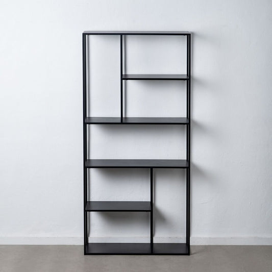 Étagère 90 x 30 x 188 cm Noir Acier