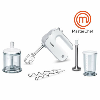 Mixeur/mélangeur de pâte BOSCH MFQ4080 Blanc Argenté 500 W