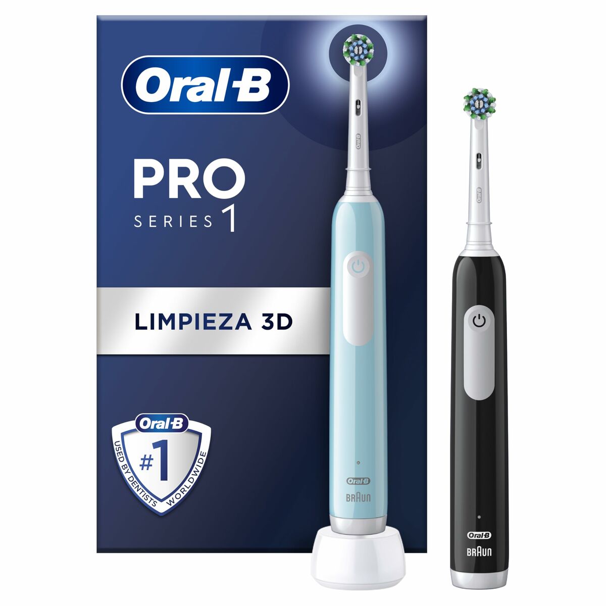 Brosse à dents électrique Oral-B PRO1 DUO (2 Unités)