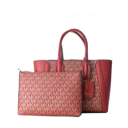 Sac à main Femme Michael Kors 35F2G6KC5V-CHILI-GLD Rouge 24 x 18 x 8 cm