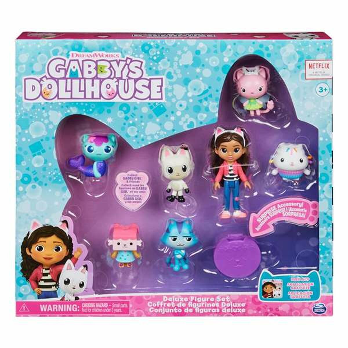 Ensemble de Figurines Spin Master Gabby's Dollhouse 27 x 29 x 5,4 cm