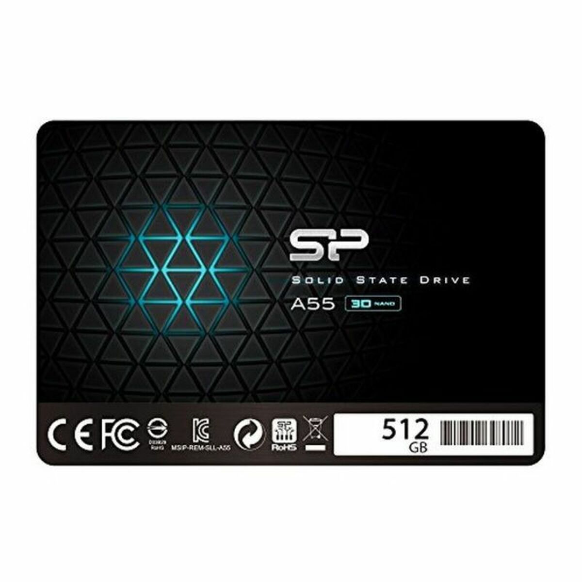 Disque dur Silicon Power SP512GBSS3A55S25 512 GB SSD