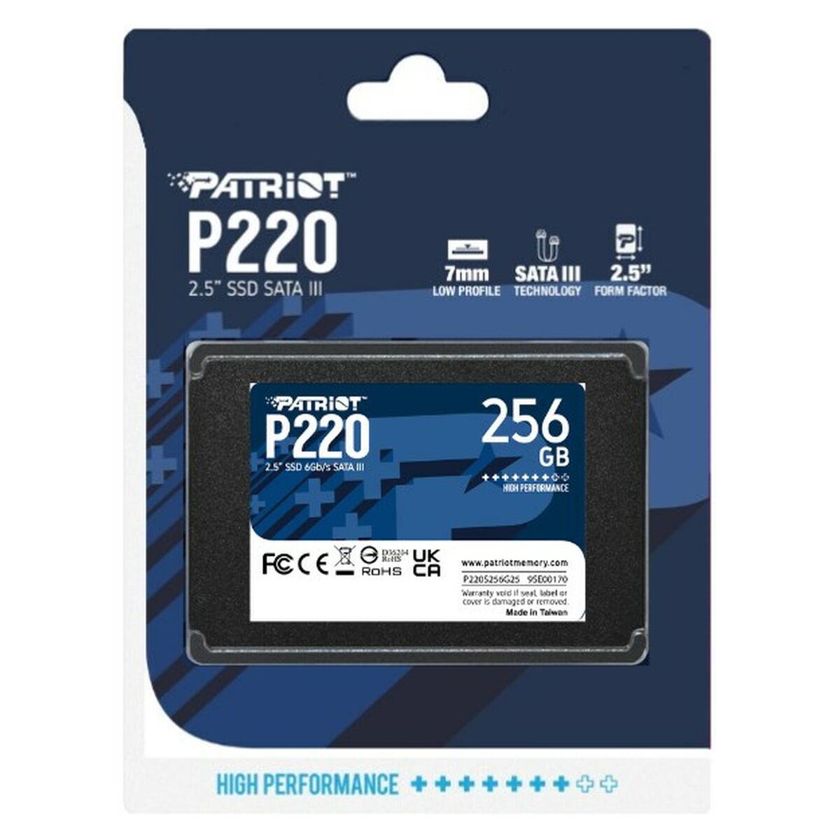 Disque dur Patriot Memory P220 256GB SSD