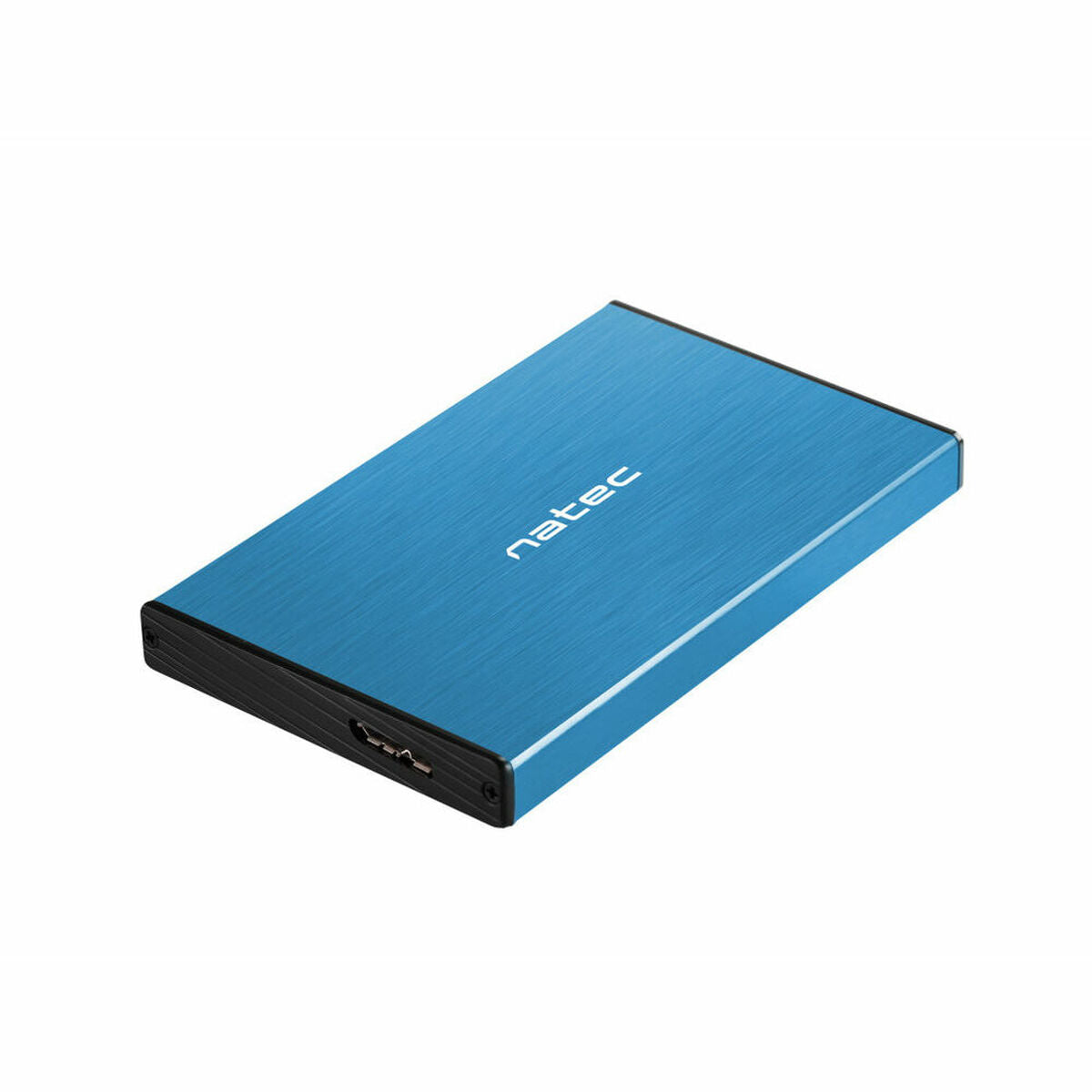 Boîtier pour disque dur Natec Rhino GO Bleu Micro USB