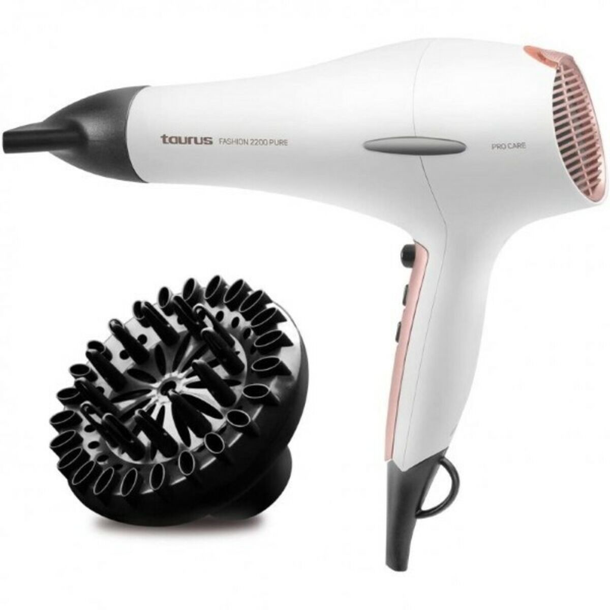 Sèche-cheveux Taurus FASHION PURE Blanc 2200W