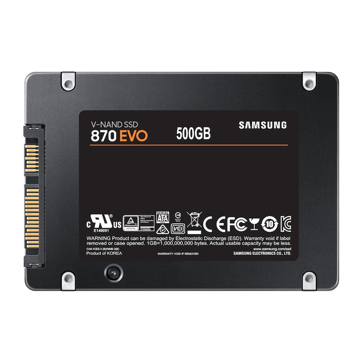 Disque dur Samsung 870 EVO 500 GB SSD