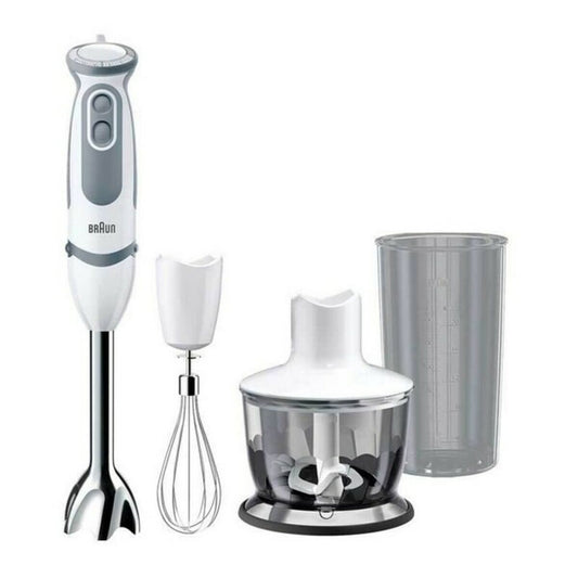 Mixeur plongeant Braun MQ 5235WH Blanc 1000 W Blanc/Gris