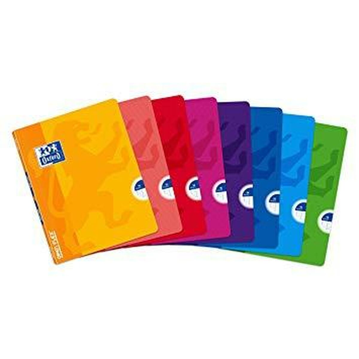 Carnet Oxford OPENFLEX 10 Unités A5 Agrafes Multicouleur 48 Volets (10 Pièces)