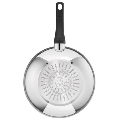 TEFAL E3001904 Emotion poêle wok 28cm, revêtement anti-adhésif, tous feux dont induction