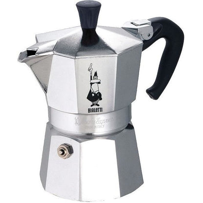 Cafetière Italienne BIALETTI  - Moka Express - Aluminium - 3 Tasses