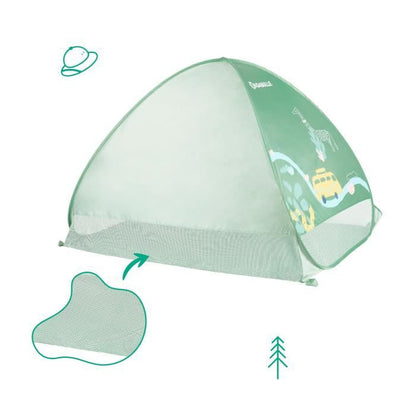 Badabulle Tente anti-UV pour enfant, Systeme pop-up, Protection FPS 50+