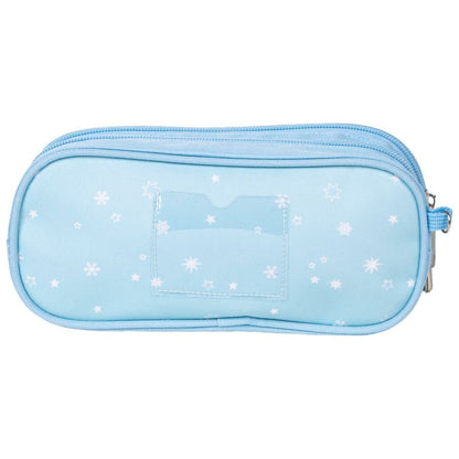 Trousse Fourre-Tout Double Frozen Bleu 22,5 x 8 x 10 cm