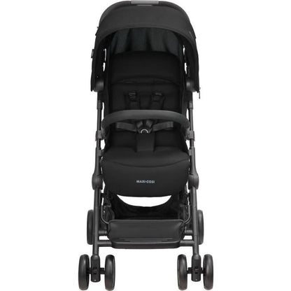 MAXI-COSI Poussette canne ultra compacte Lara 2, de la naissance a 4 ans, jusqu'a 22kg, pliage facile, Essential Black