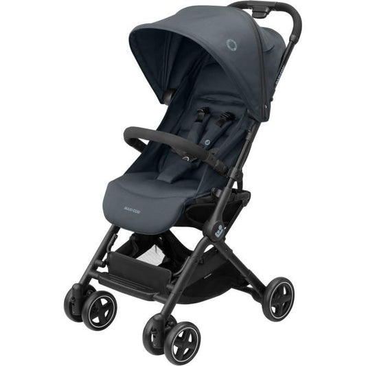 MAXI-COSI Poussette canne ultra compacte Lara 2, de la naissance a 4 ans, jusqu'a 22 kg, pliage facile, Essential Graphite