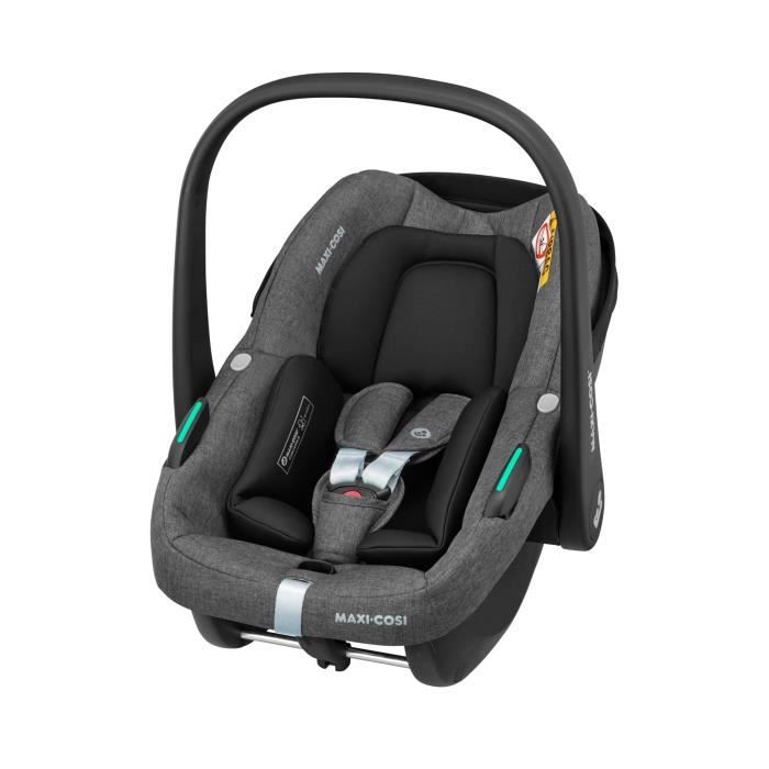 MAXI-COSI Poussette 3 en 1 ZeliaS iSize-Nacelle+Siege auto Cabriofix S iSize+Sac a langer+habillage pluie.De naissance jusqu'a 22Kg