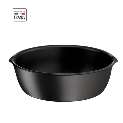 TEFAL L3978502 Ingenio Eco Resist Poêle profonde 26 cm, revêtement anti-adhésif, tous feux dont induction