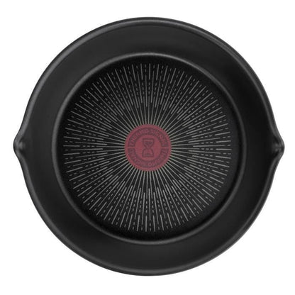 TEFAL L3978502 Ingenio Eco Resist Poêle profonde 26 cm, revêtement anti-adhésif, tous feux dont induction