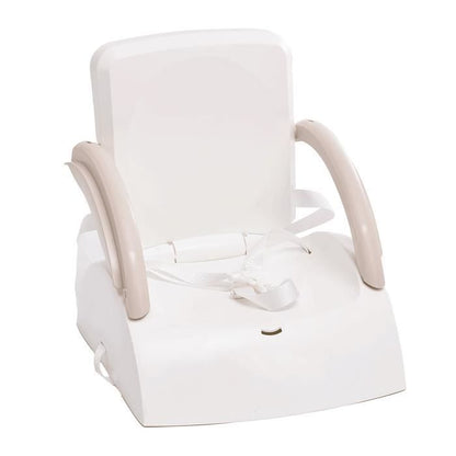 Rehausseur de chaise enfant 2 en 1 THERMOBABY YEEHOP - 6-18 mois - Harnais sécurité 3 points - Tablette amovible - Marron glacé