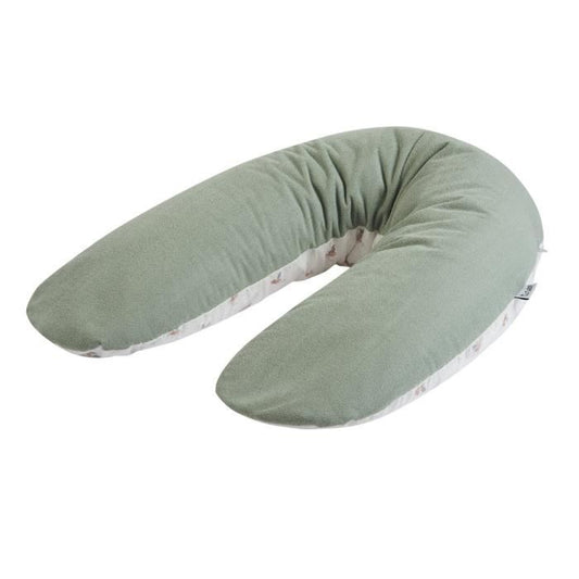 Coussin de maternité éponge microfibre Vert TINEO