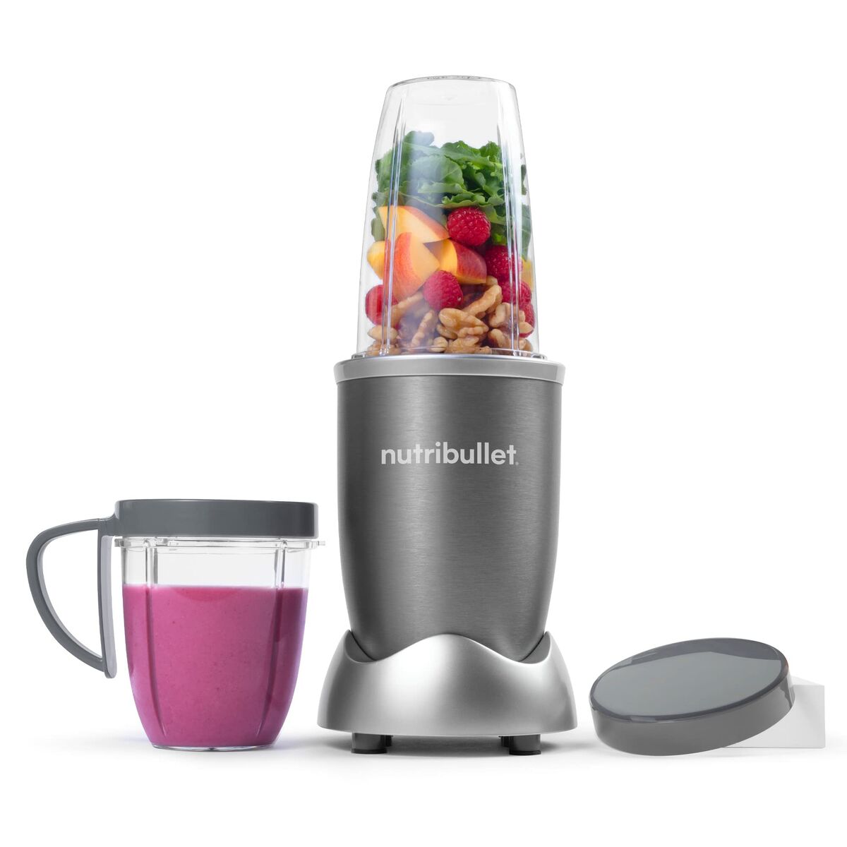 Bol mixeur Nutribullet 600 W Acier inoxydable Plastique