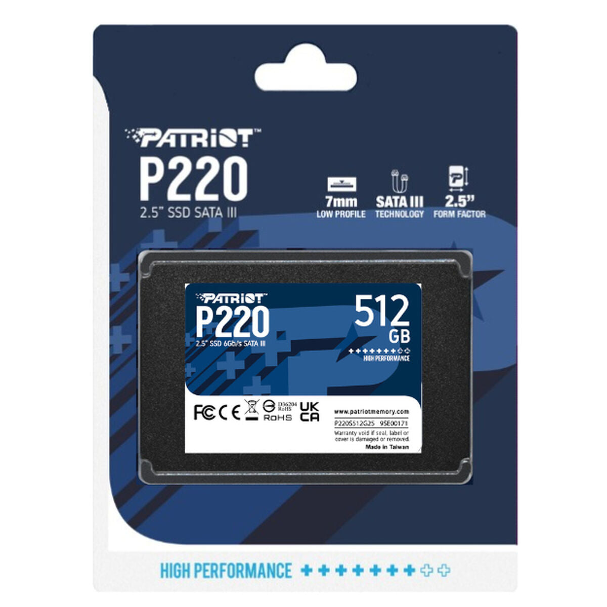 Disque dur Patriot Memory P220 512 GB SSD