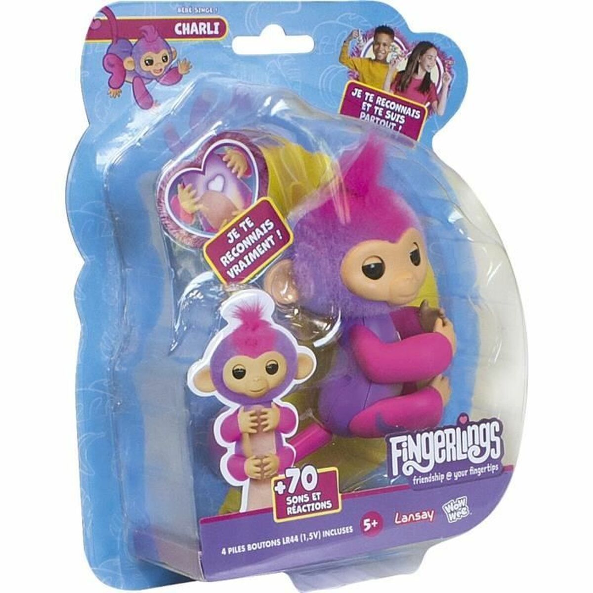 Figurine Lansay Fingerlings Multicouleur