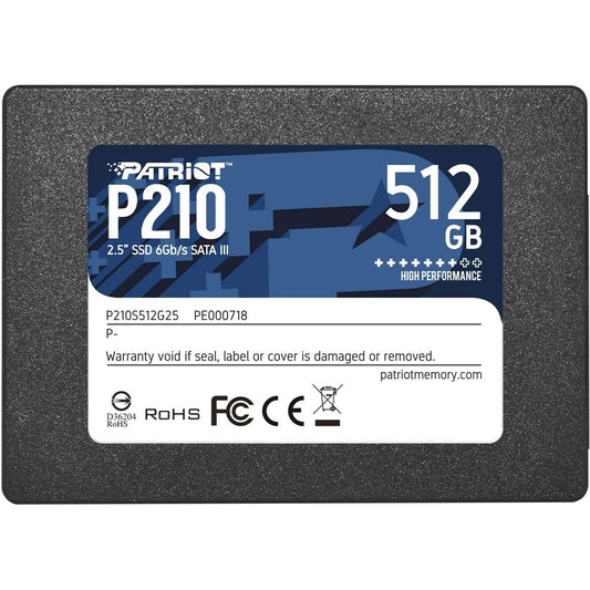 Disque dur Patriot Memory P210 512 GB SSD