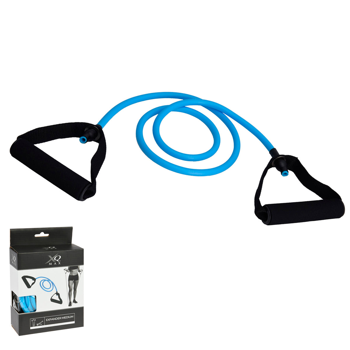 Bande Élastique pour Fitness Medium XQ Max Bleu