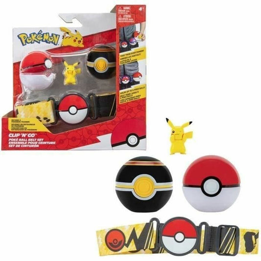 Figurines d’action Bandai Pokémon Clip belt 'N' Go Pikachu