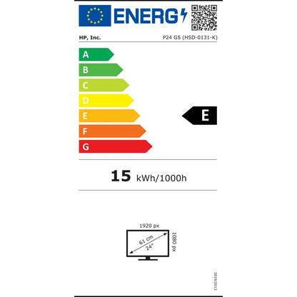 Écran HP P24 G5 23,8" IPS LCD 75 Hz 240 Hz