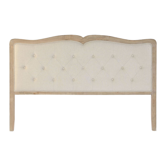 Tête de lit DKD Home Decor Beige Bois d'hévéa 160 x 10 x 120 cm