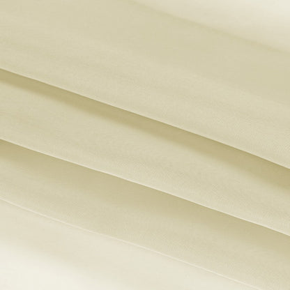 Rideau – voilage VOILE couleur beige anneaux voile 300x160 ameliahome