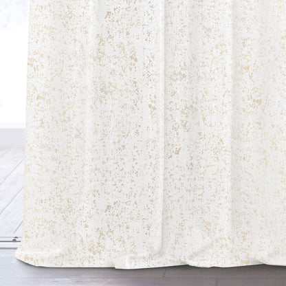 Rideau – voilage SAND couleur blanc imprimé anneaux voile 140x270 ameliahome