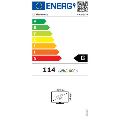 Écran Videowall LG 49UM5N-H.AEU 49" IPS D-LED LCD 60 Hz