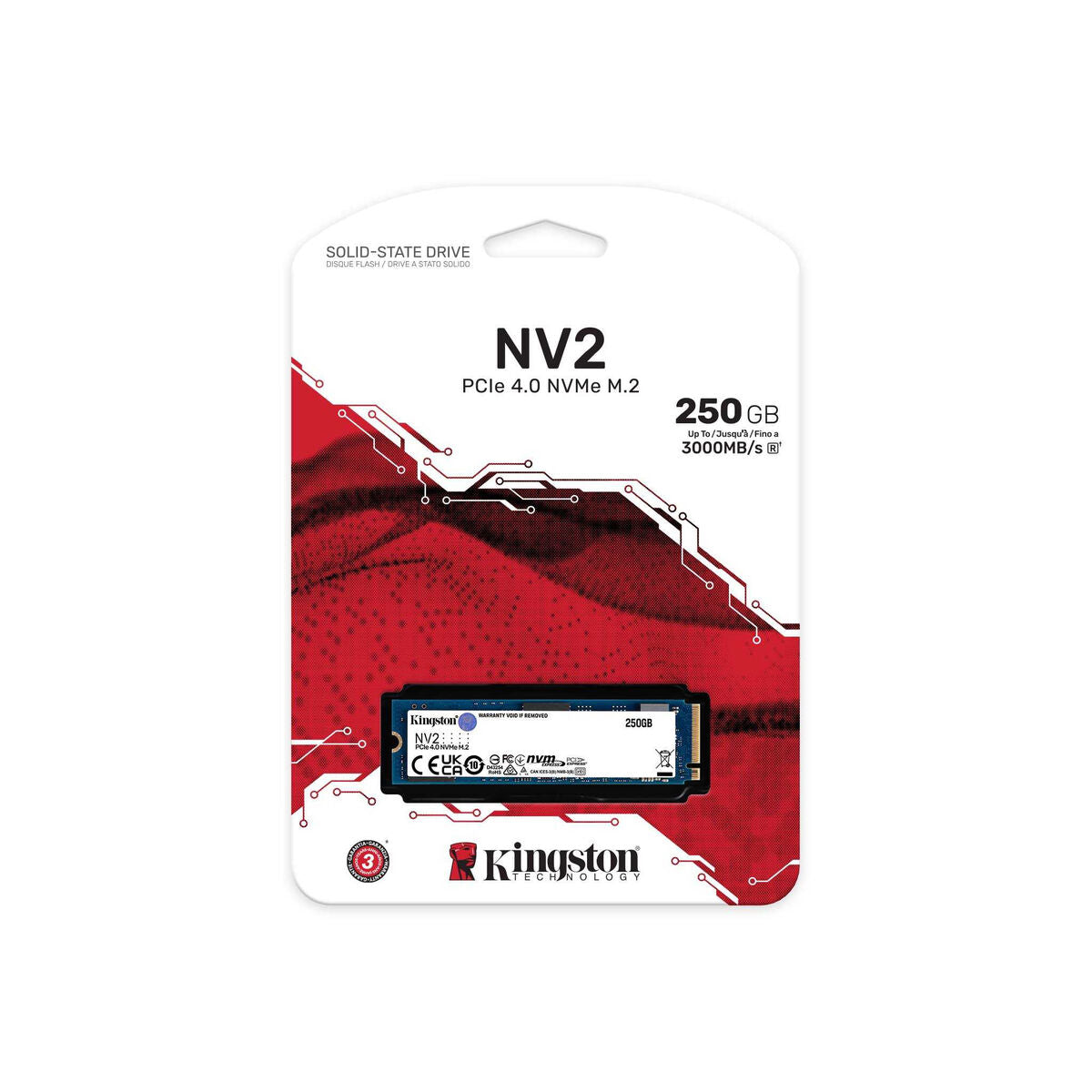 Disque dur Kingston SNV2S/250G 250 GB SSD