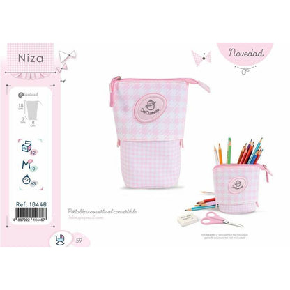 Porte-crayons Decuevas Niza Rose 18 x 7 x 8 cm Convertible