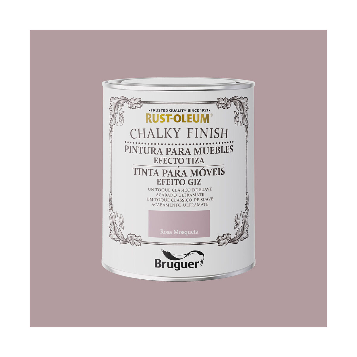 Peinture Bruguer Rust-oleum Chalky Finish 5733892 Meubles 750 ml Rose Musquée