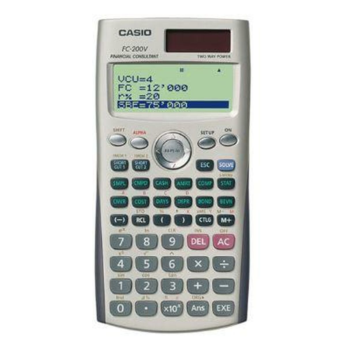 Calculatrice Casio Noir