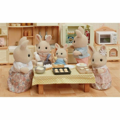 Figurine Sylvanian Families 5706 Lapin Famille 4 Pièces