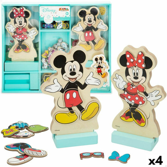 Figurines Disney 54 Pièces 4 Unités 11,5 x 17,5 x 1,2 cm