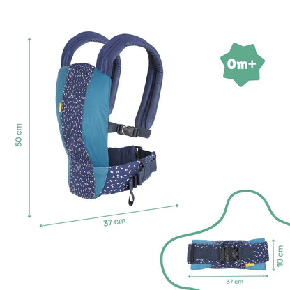 Porte-bébé Badabulle Easy & Go 15 kg Bleu Ergonomique 0-4 Ans