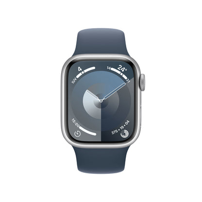 Montre intelligente Watch S9 Apple MRHW3QL/A Bleu Argenté 1,9" 41 mm